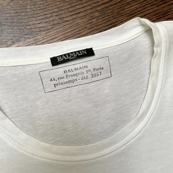 SOLD DIRECTLY Authentic Balmain Unisex T-shirt! - Picture 3 of 3